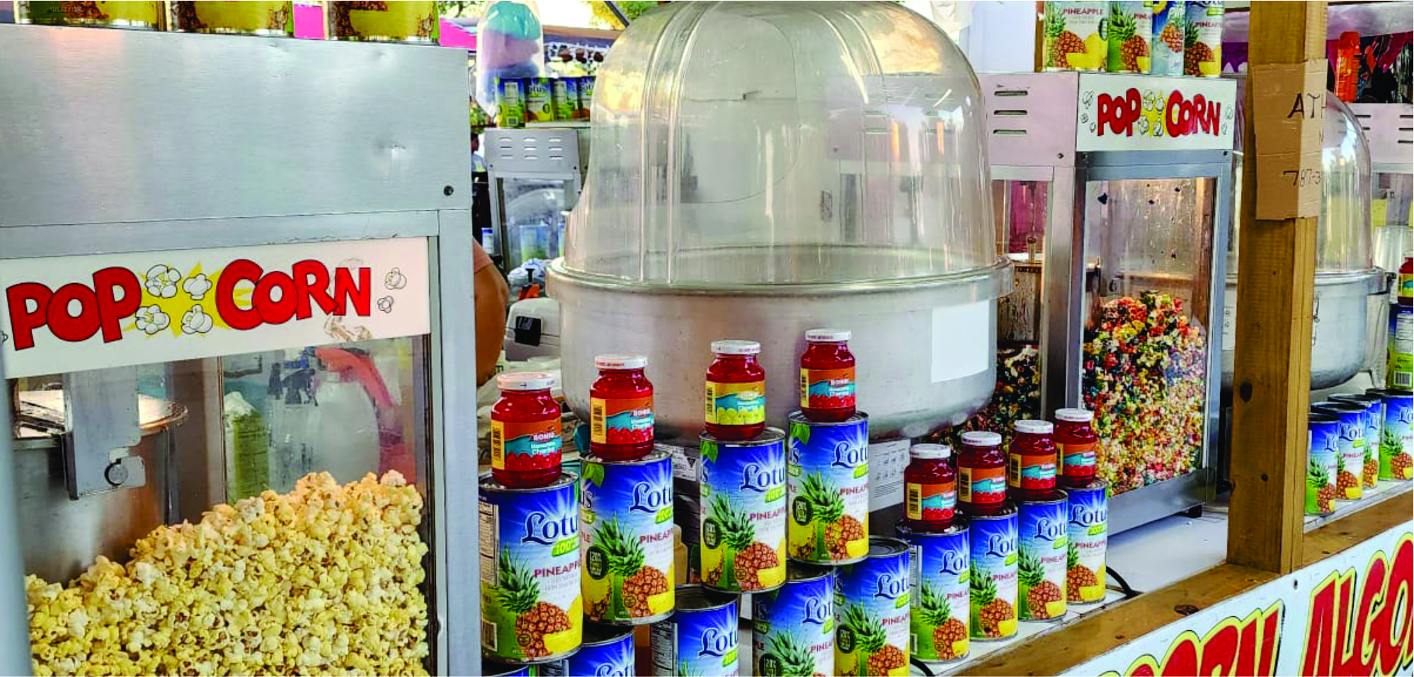 PopCorn y Algodón